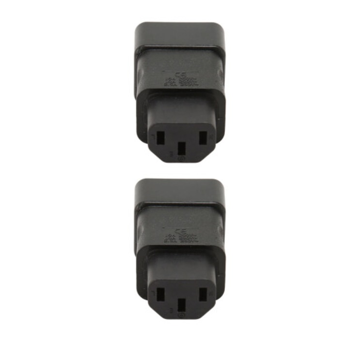 Adaptor alimentare IEC320 C20 la C13 set 2 buc 250V 16A 4000W