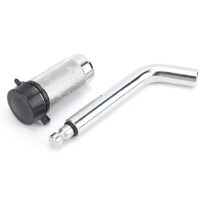 Blocator pin indoit 5/8in pentru remorca, otel carbon, rezistent, anti-furt