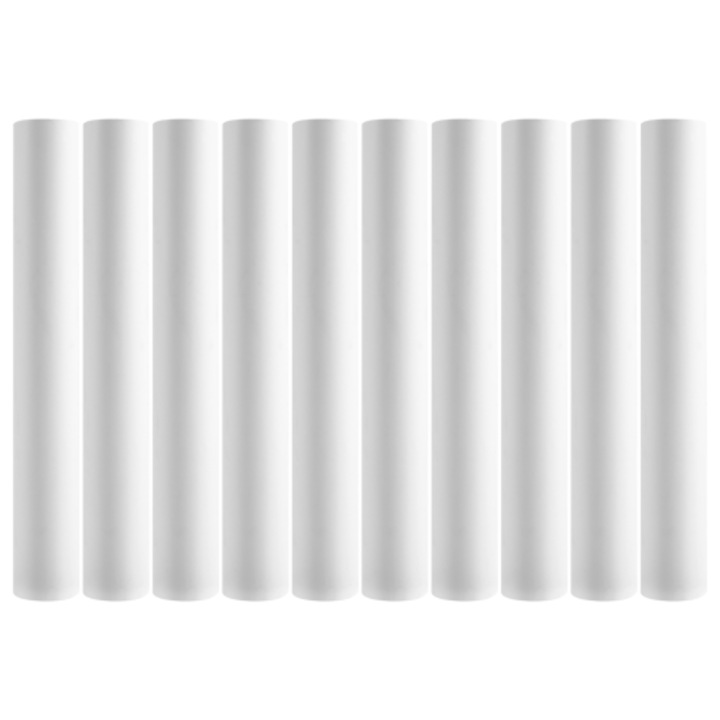 Role hartie termica A4, suluri termice, 210 x 30 mm, compatibile cu imprimante termice, Alb, 10 bucati