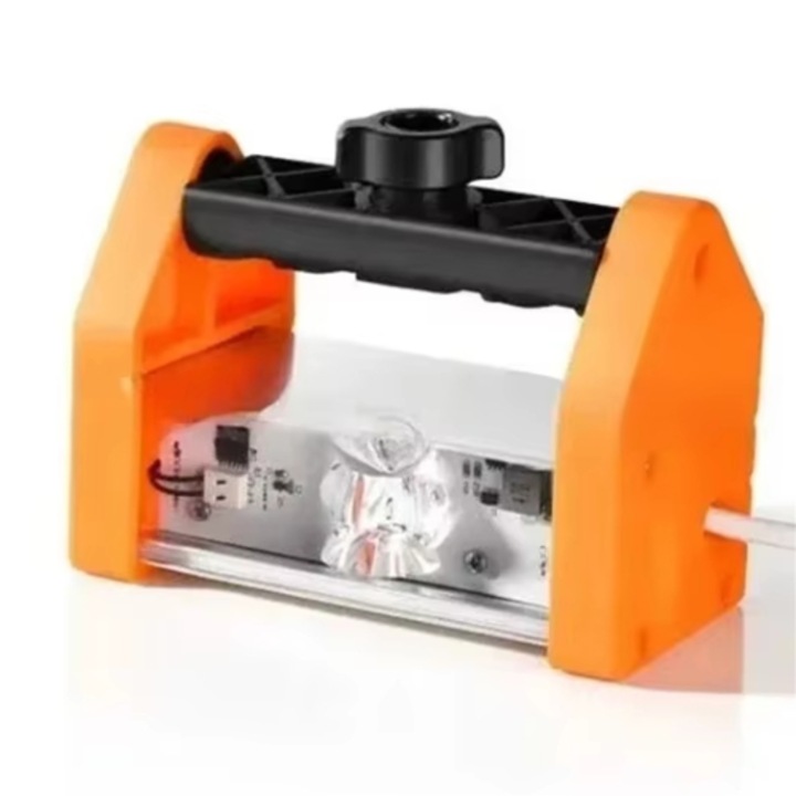 Lampa de acceptare pentru lustruire perete, portocaliu, 110-220V, EU plug