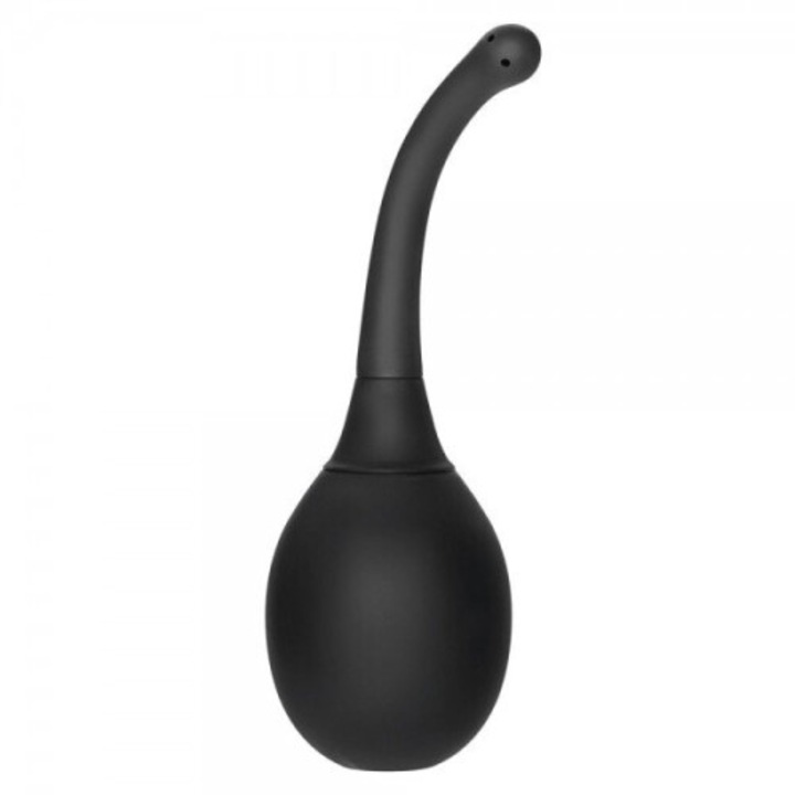 Dus anal negru 460ml silicon ergonomic