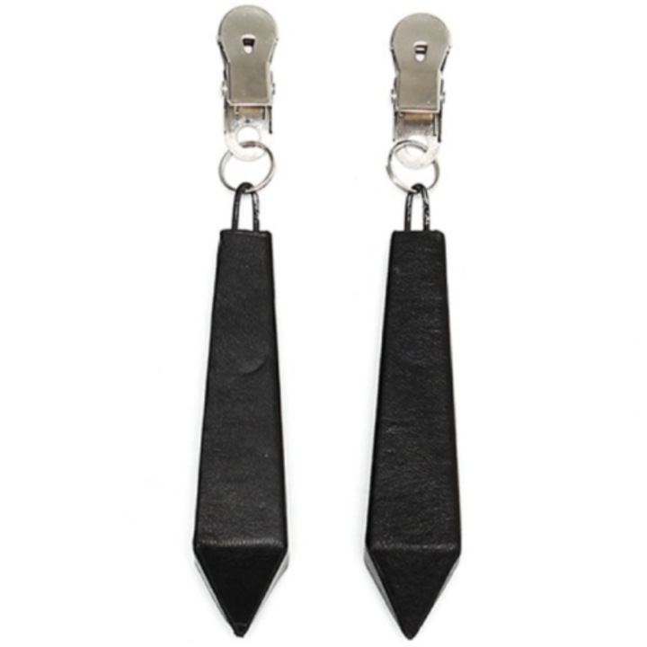 Cleme lungi pentru sfarcuri cu greutate 50g negru argintiu