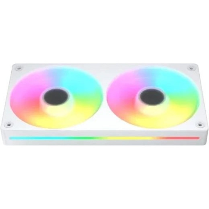 Ventilator PC Cougar Unity 240 ARGB alb 2x12cm 700-2500rpm