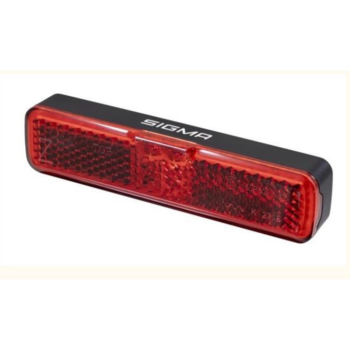 Lampa spate bicicleta Sigma EOX RL Rack 2 LED alb 10x1.2x2.1cm