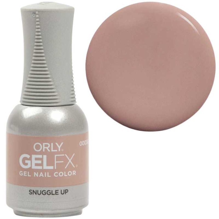 Orly, Gelfx, Crema, Vopsea de unghii semi-permanenta, Snuggle Up, 18 ml