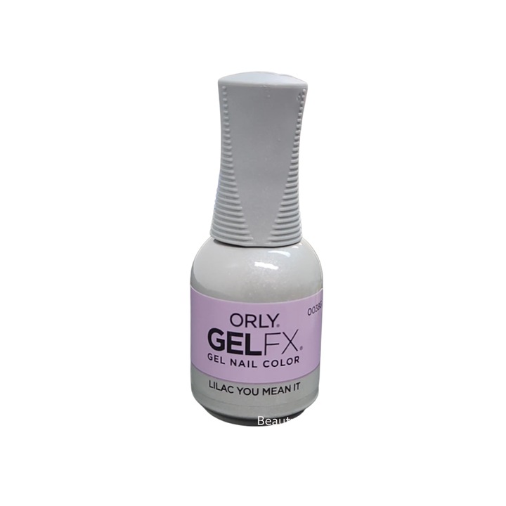 Orly, Gelfx Gel Lac de unghii, Shimmer, Lac de unghii semi-permanenta, Lilac You Mean It, 18 ml