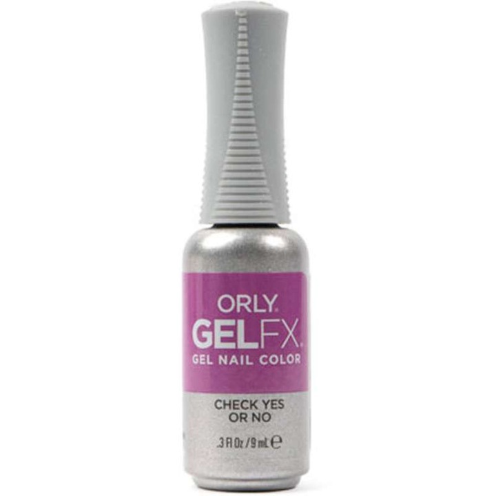 Orly, Lac de unghii gel Gelfx, Poliste semi-permanenta, Polita pentru unghii semi-permanenta, Verifica Da sau Nu, 9 ml