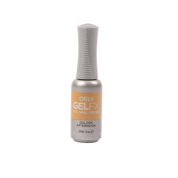 Orly, Gelfx Gel Lac de unghii, Semipermanenta, Lac de unghii semipermanenta, Dupa-amiaza aurie, 18 ml