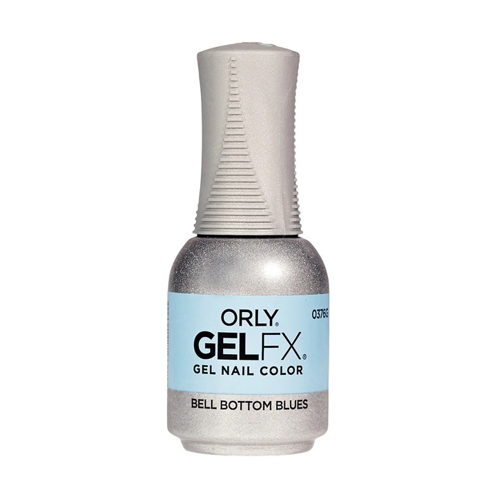 Orly, Gelfx, Shimmer, Vopsea de unghii semi-permanenta, Bell Bottom Blues, 18 ml
