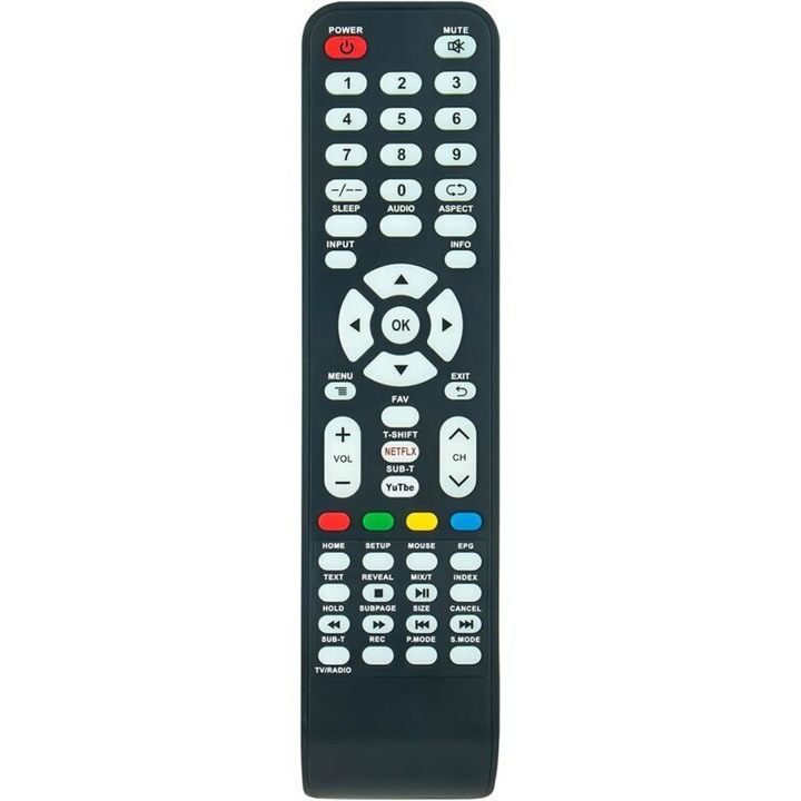 Telecomanda universala, telecomanda inlocuire, negru