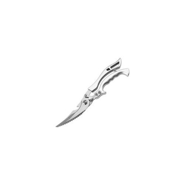 Foarfeca de bucatarie profesionala, multifunctionala, inox, 23cm