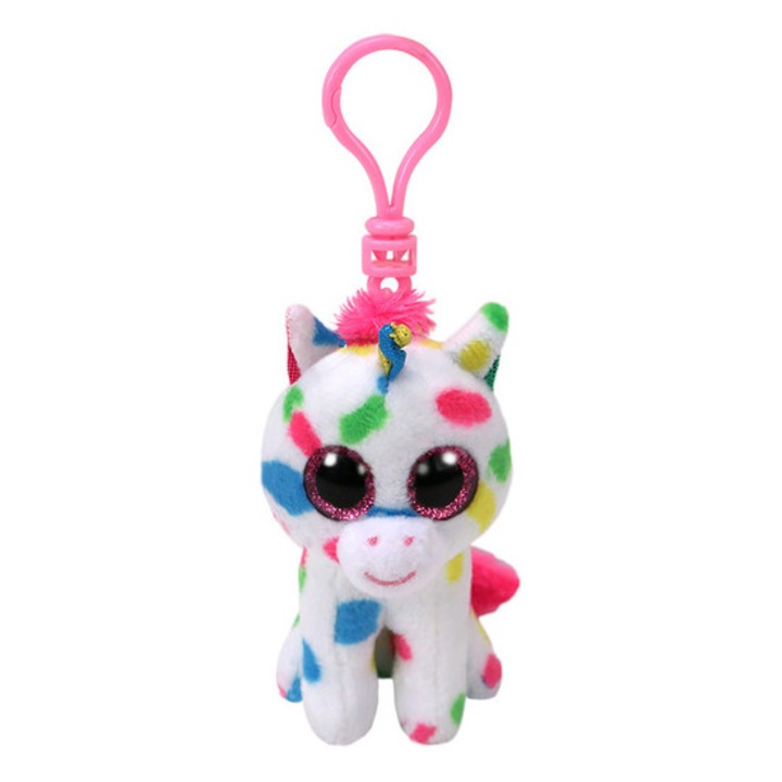 Плюшена играчка BOOS Clip HARMONIE еднорог, 8, 5 см
