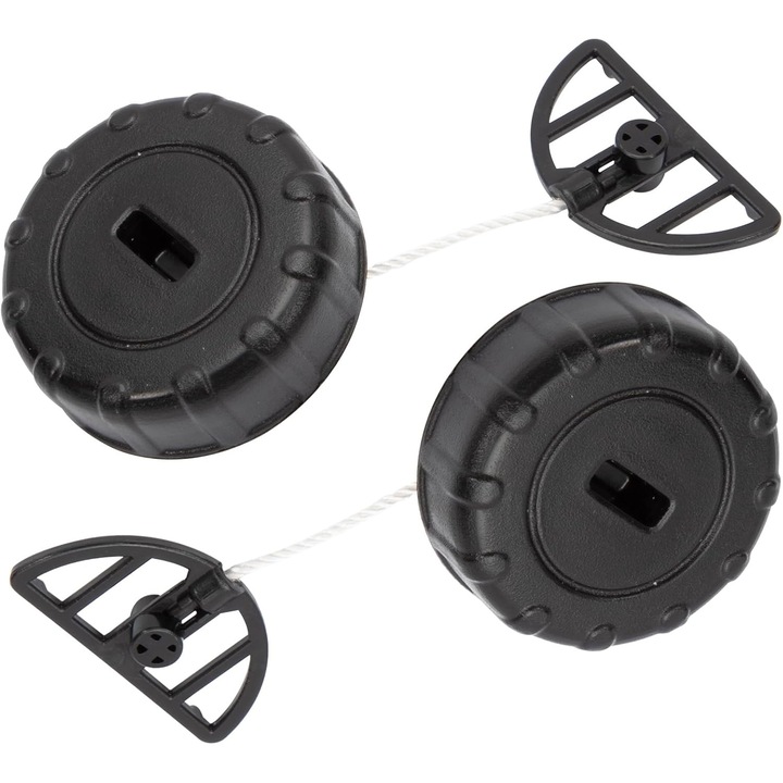 Set de 2 capace de rezervor de ulei pentru Stihl 017 018 pentru MS170 MS180 capac de combustibil inlocuire piese de schimb pentru drujba