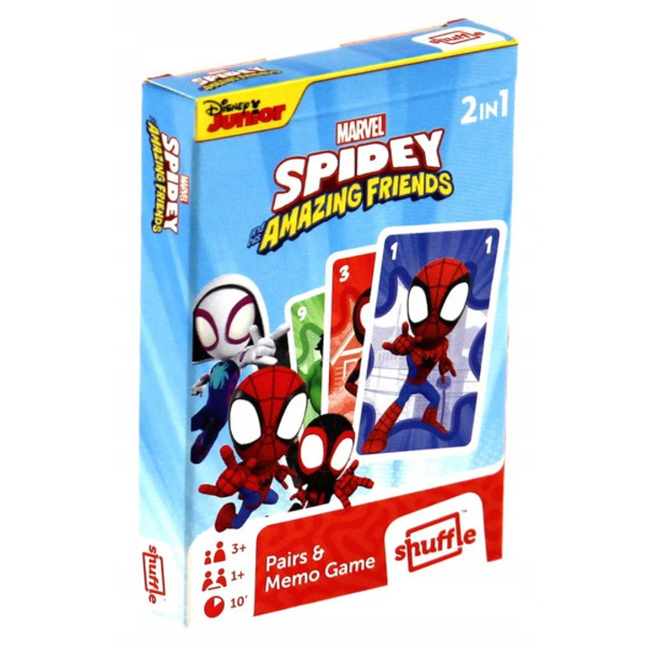Карти за игра Disney Spidey и приятелите му, Черен Петър, Мемори, унгарски език