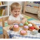 BEST PICK® Squishy Bao stresszoldó játék kosárban, Kínai gombóc modell, Ultra puha, lassú visszatérésű textúra, Véletlenszerű szín, Méretek 10x10cm, Gyermekeknek és felnőtteknek