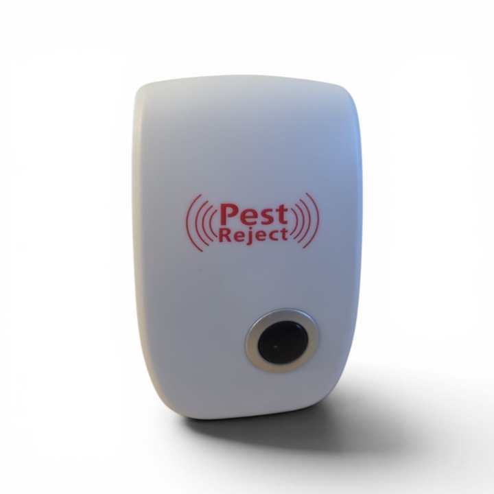Aparat anti Daunatori Ultrasonic pentru gandaci, muste, tantari, furnici, paianjeni, soareci, Ultrasonic Pest Reject