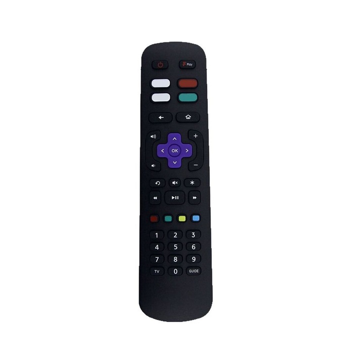 Telecomanda inlocuire EN3A38 negru 2xAAA plastic