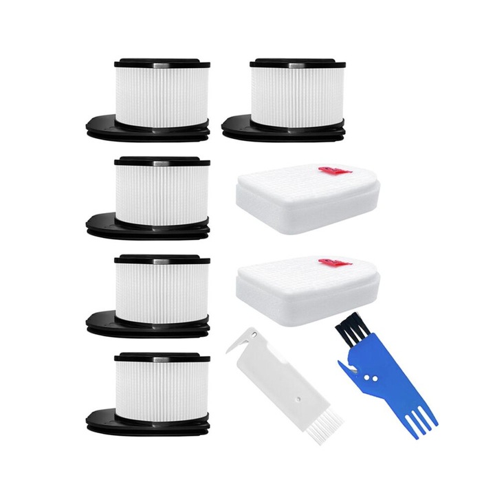 Set accesorii aspirator filtru si perie multicolor