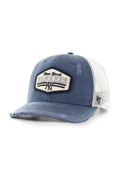 ’47, Sapca cu aspect deteriorat New York Yankees, Alb/Bleumarin, 56-61 cm