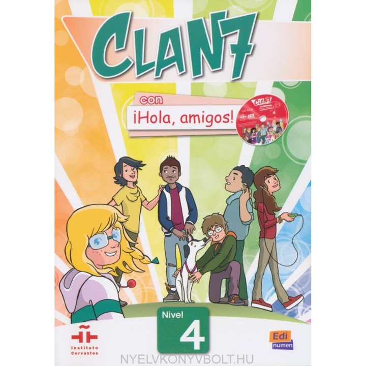 Clan 7 Con Hola Amigos: Libro del alumno + CD -