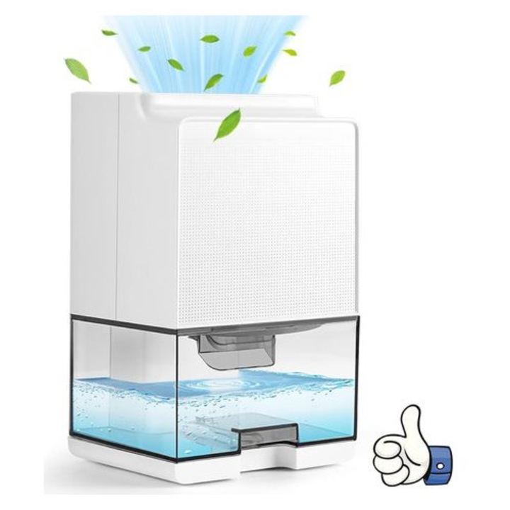Dezumidificator aer 1000ml auto oprire auto dezghetare silentios