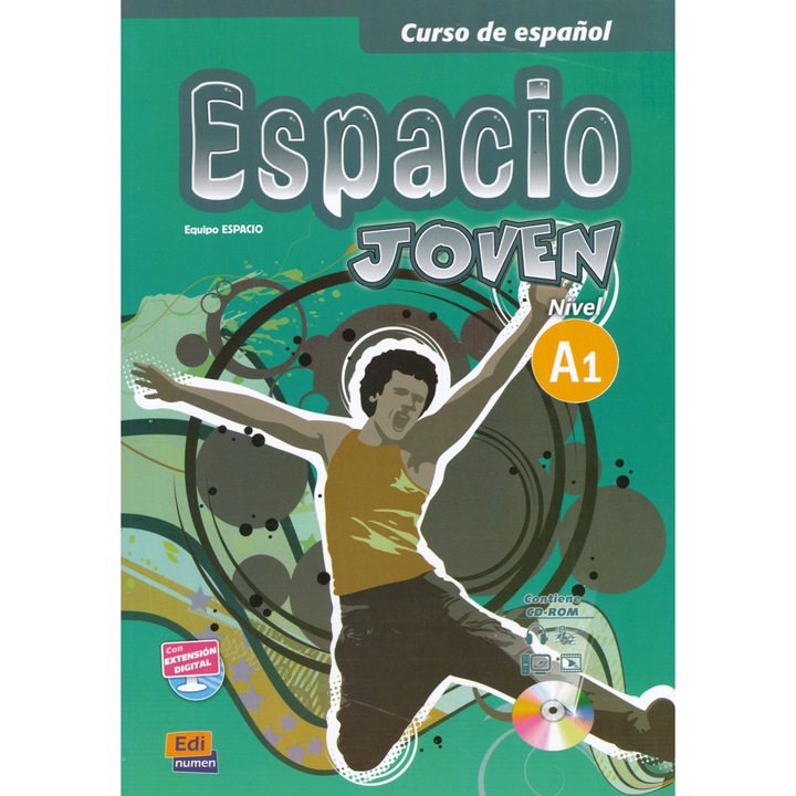 Espacio joven - Ниво A1 Учебникът за ученика съдържа CD-Rom с дигитално разширение