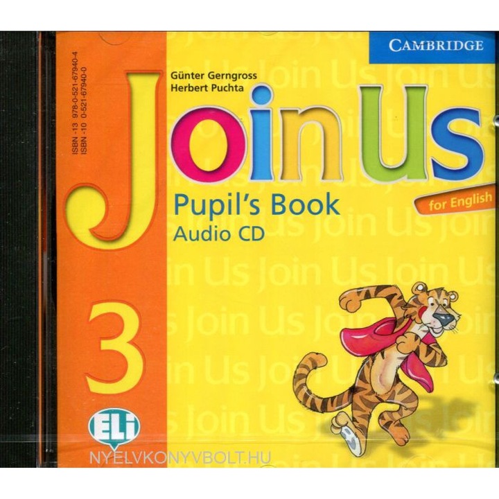 Join Us for English 3 Songs Audio CD