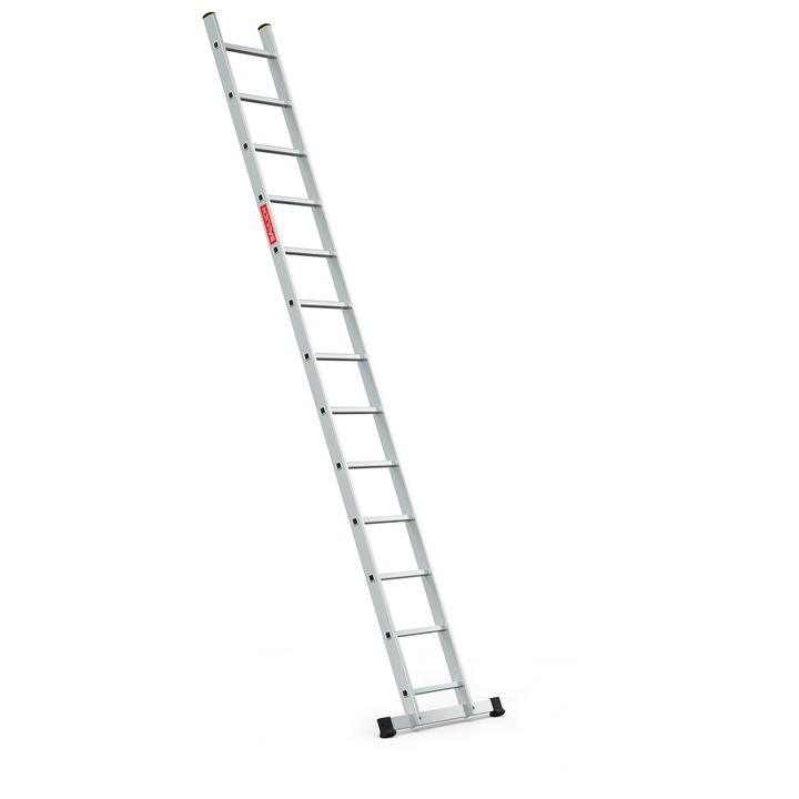 Scara pliabila, Baulich, aluminiu, 13 trepte, 1x13, 352 cm, capacitate maxima 150 kg, Pro
