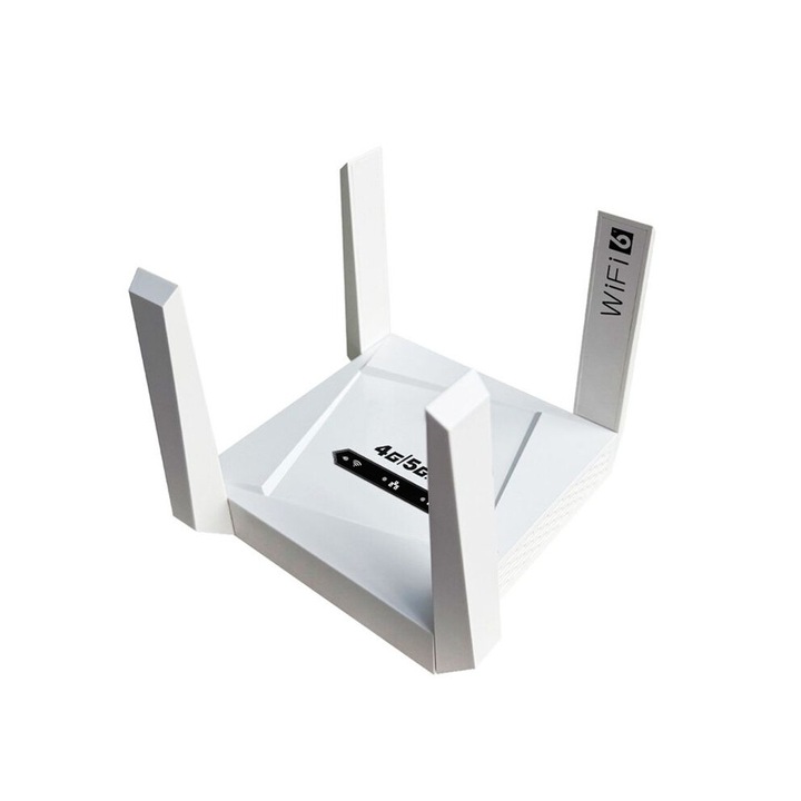 Wi-Fi 6 4G 5G 300 Mbps Jelismétlő, erősített jel, fehér, EU, 100-240V