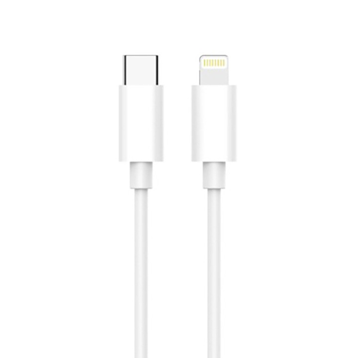Cablu De Date Cellara 1M Type C - Lightning - Alb