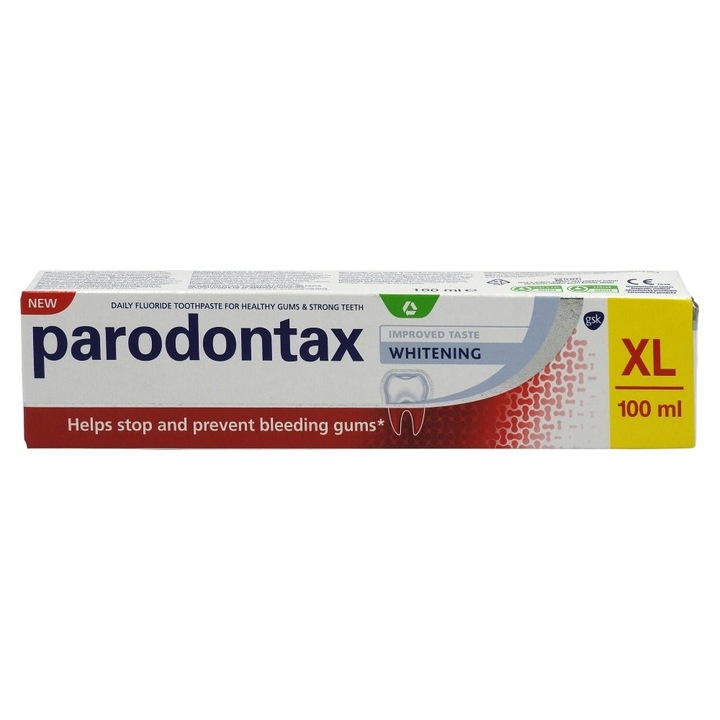 Паста за зъби Parodontax 100 ml Whitening, с флуор