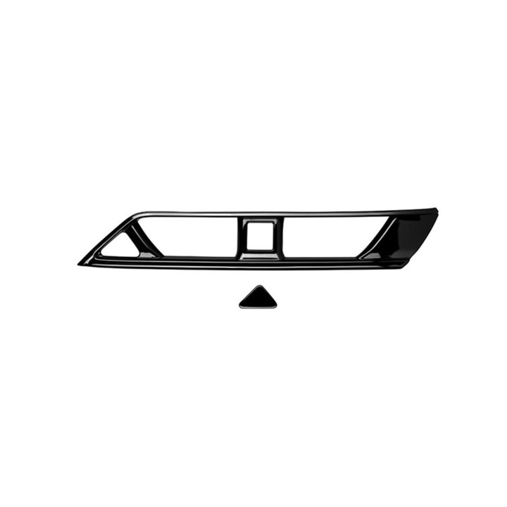 Set 2 rame negre lucioase pentru aerisire centrala climatizare Swift 2024