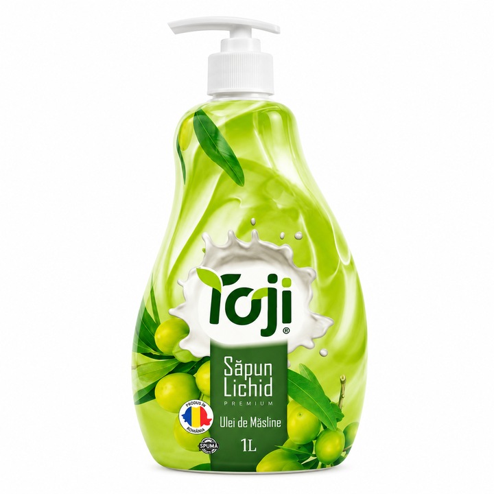 Toji® Folyékony szappan Olívaolajjal, adagoló pumpával, 1000 ml