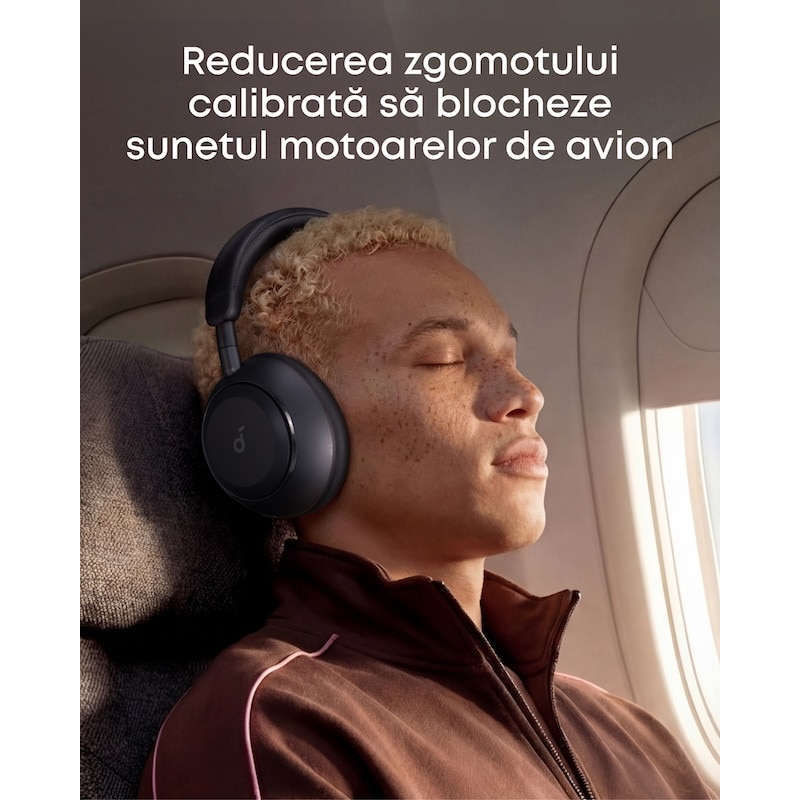 Casti wireless Over-Ear Anker Soundcore Space 2, Active Noise