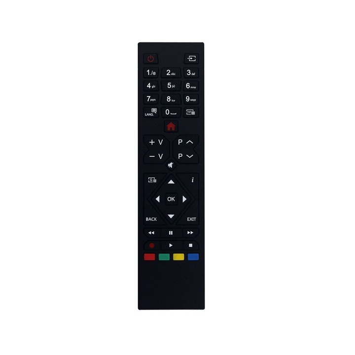 Telecomanda neagra ABS 14x5cm set 1 buc