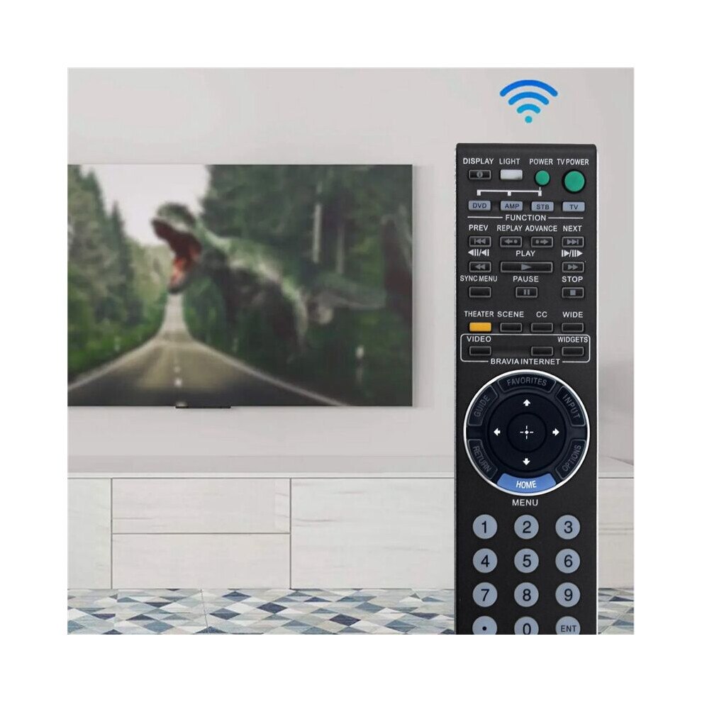 Telecomanda neagra RM-YD029 pentru televizor Bravia, plastic ...
