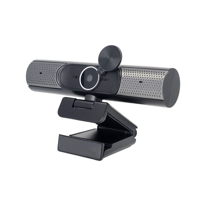 Уеб камера USB 1080P автофокус, микрофон, черна