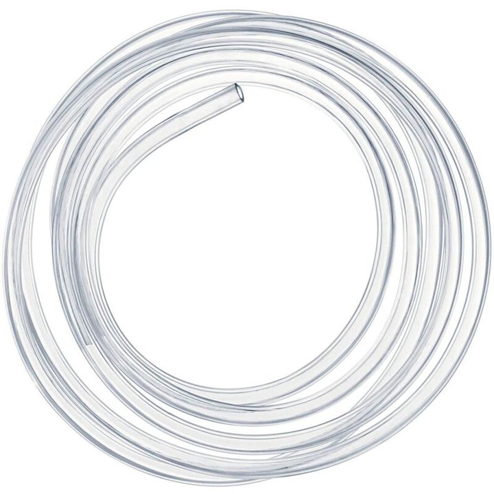 Átlátszó rugalmas PVC tömlő 10m 7x9mm