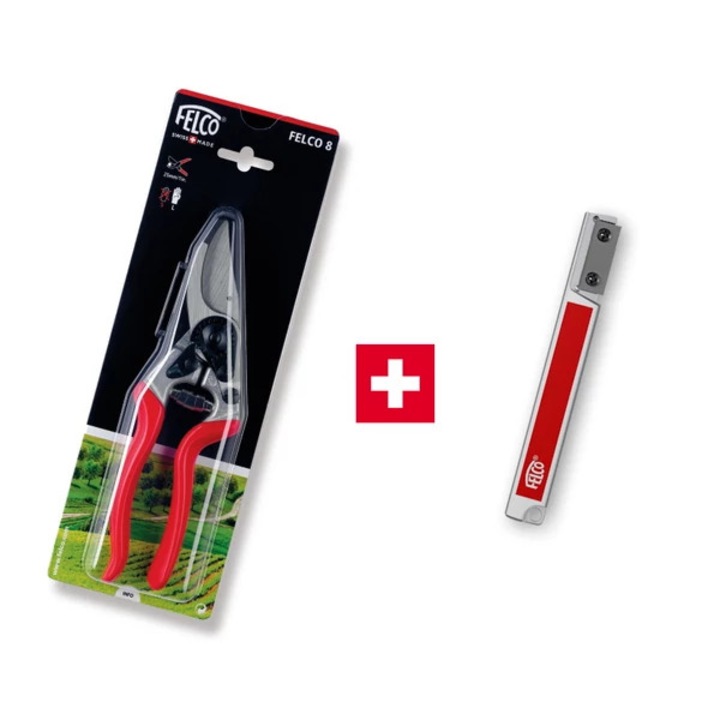 FELCO 8 metszőolló+ 906 élező (020-P133)