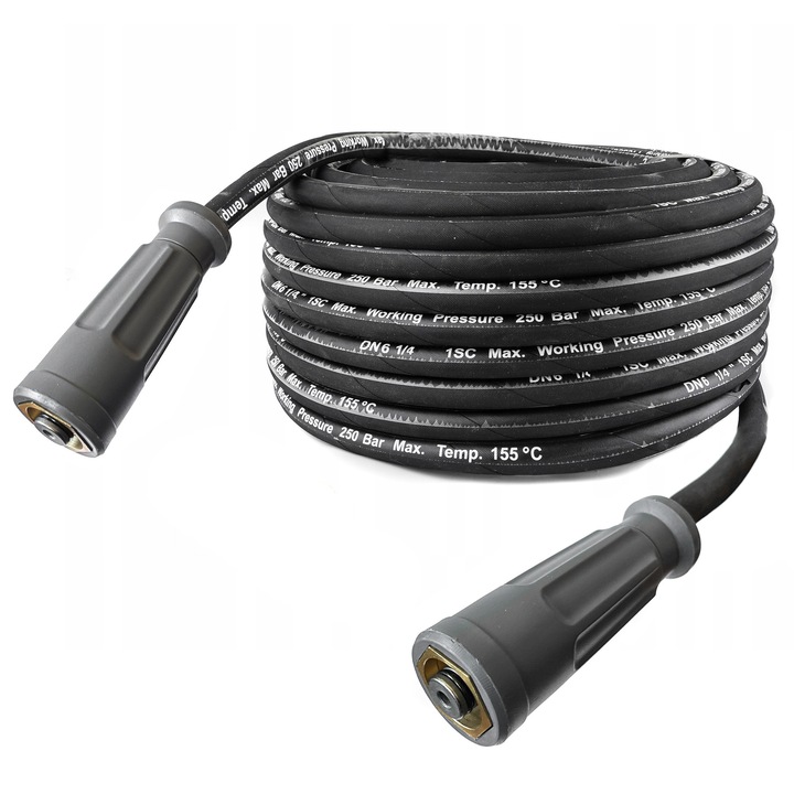Furtun 20m pentru aparat de spalat cu presiune Karcher HD HDS DN6 250 bar 155°C TR22 Easy Lock Easy!Force