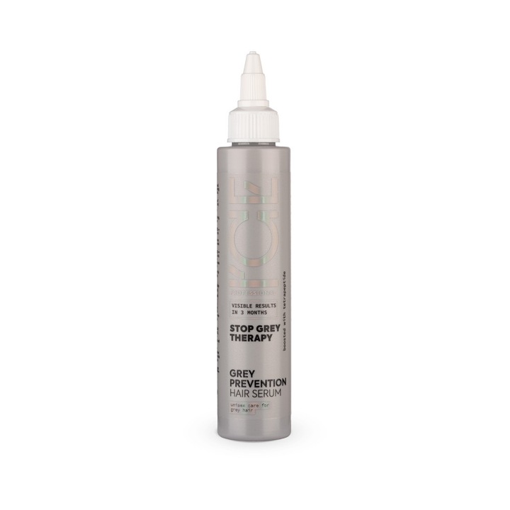 Serum pentru prevenirea aparitiei firelor de par gri ICE Professional Stop Grey Therapy, 100 ml