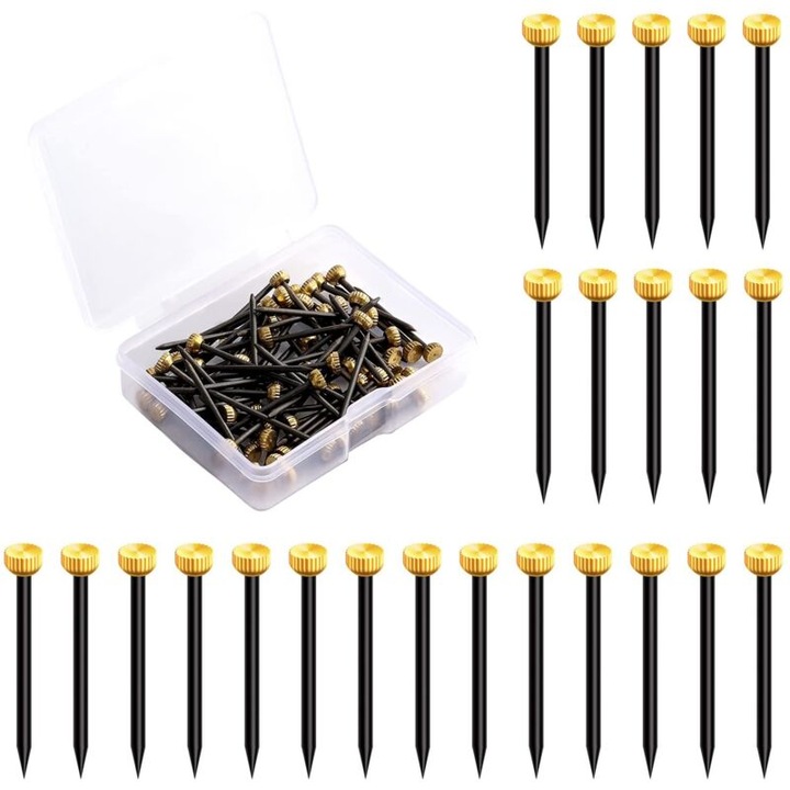 Kicsi szögek képkeret akasztáshoz 1.3x25mm acél 60 db