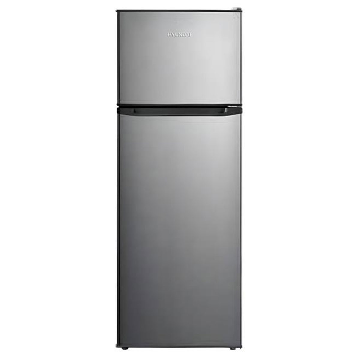 Frigider cu doua usi Hyundai 335 I, Congelator No Frost, Frigider Less Frost, Clasa E, H 164.7 cm, L 59.9 cm, Adancime 70.3 cm, Inox