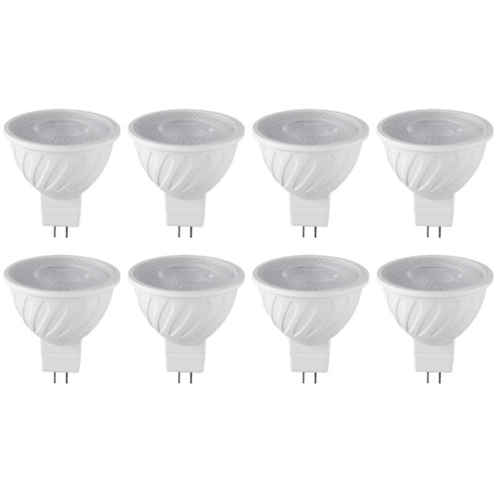 Bec LED MR16 7W 580lm 5000K hideg fehér GU5.3