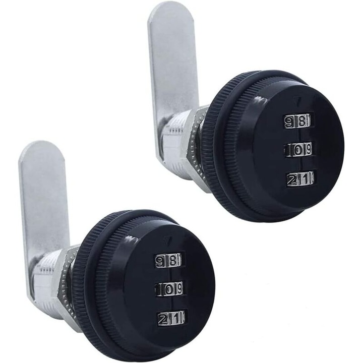 Set 2 broaste cu combinatie, 20mm, aliaj zinc, rezistente la rugina