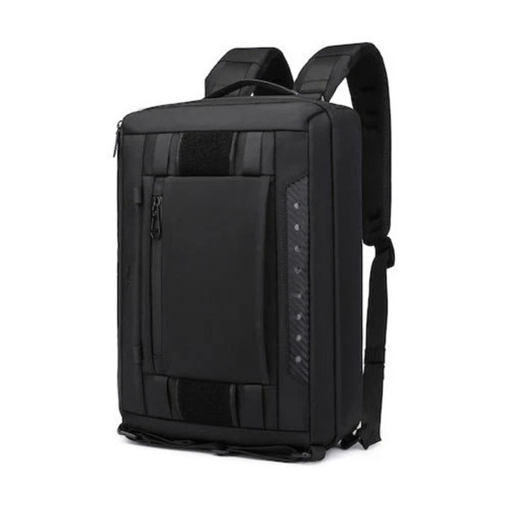 Geanta Ozuko 9749 negru 44x28x15cm impermeabila pentru laptop 15.6"