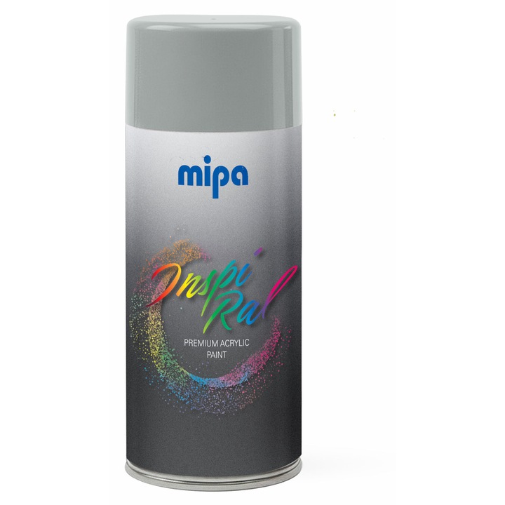 Spray vopsea premium Gri deschis, RAL 7035 – Mipa Inspiral, 400ml