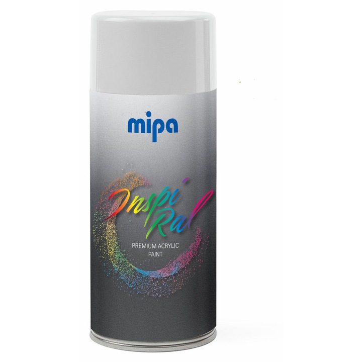 Prémium festékspray Tiszta fehér matt, RAL 9010 – Mipa Inspiral, 400ml