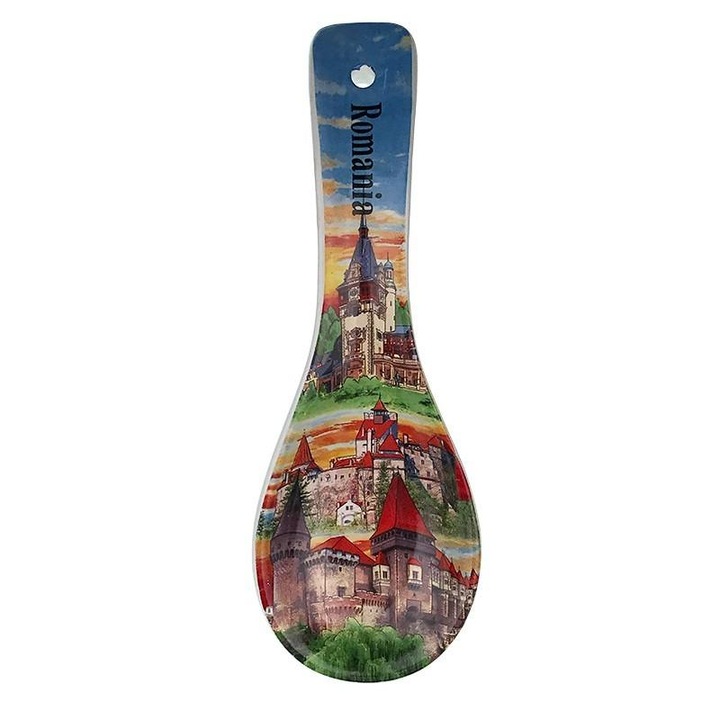 Kerámia kanáltartó 9×26 cm, romania, gift shop, modell 1085h