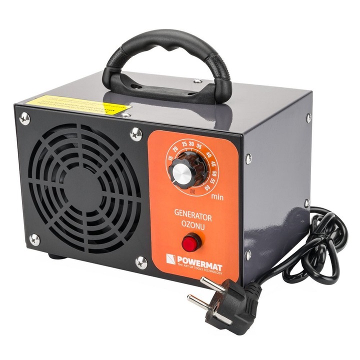 Ózongenerátor szagok és mikrobák eltávolítására, 120 W teljesítmény, Powermat